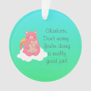 Adorno Familia De Osos Encantadores