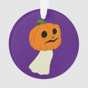 Adorno Fantasma de cabeza de calabaza