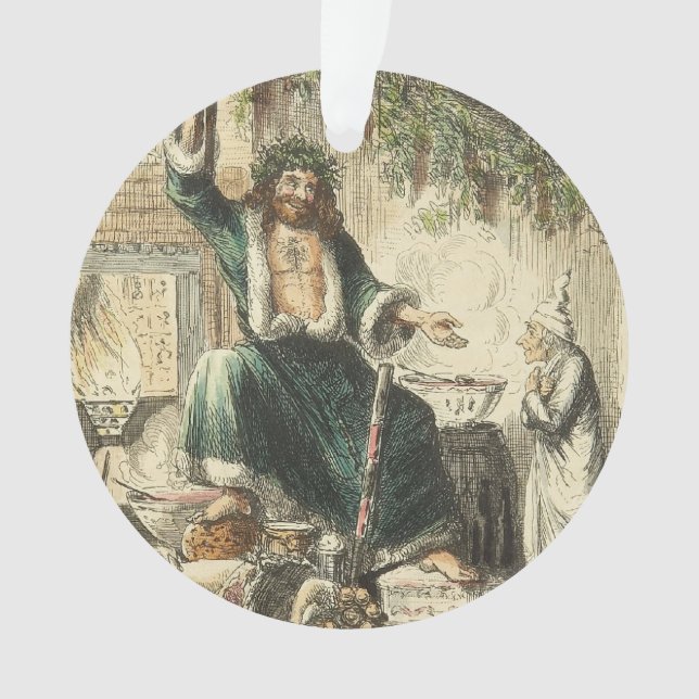 Adorno Fantasma del regalo de Navidad (Anverso)