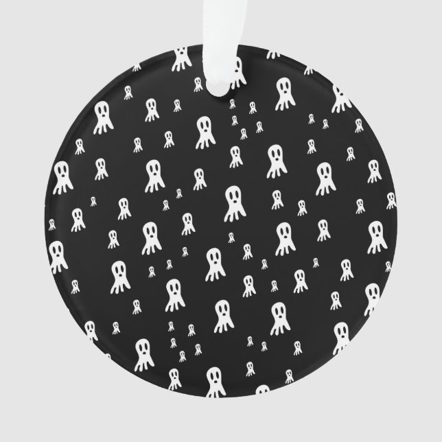 Adorno Fantasmas oscuros de Halloween (Anverso)