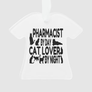 Adorno Farmacéutico de Cat Lover