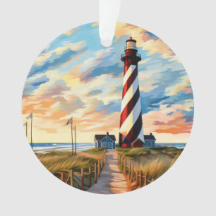 Adorno Faro Cabo Hatteras Ornament
