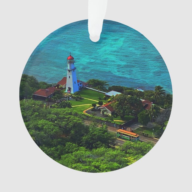 Adorno Faro de Diamond Head #1 Ornamet (Anverso)