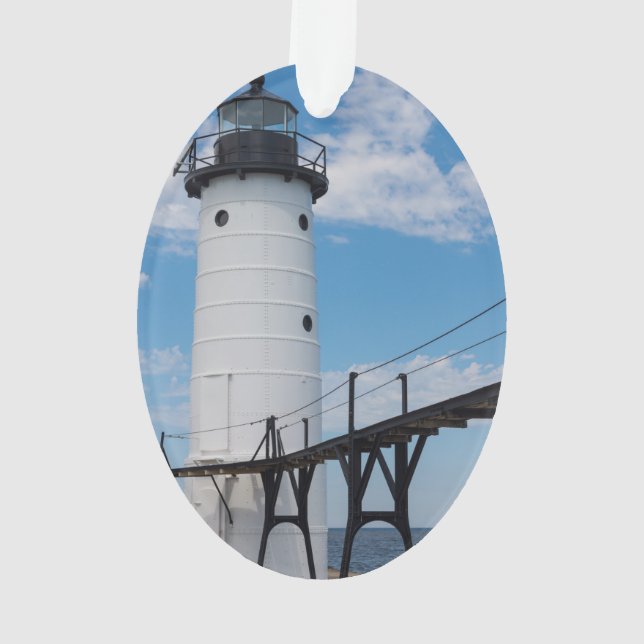 Adorno Faro de Manistee (Reverso)