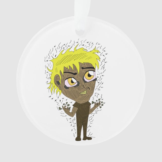 Adorno Farty Fingers Chibi (Anverso)
