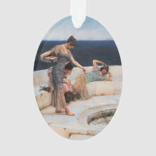Adorno Favoritos de plata de Lawrence Alma-Tadema