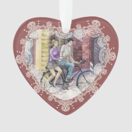 Adorno Fecha romántica