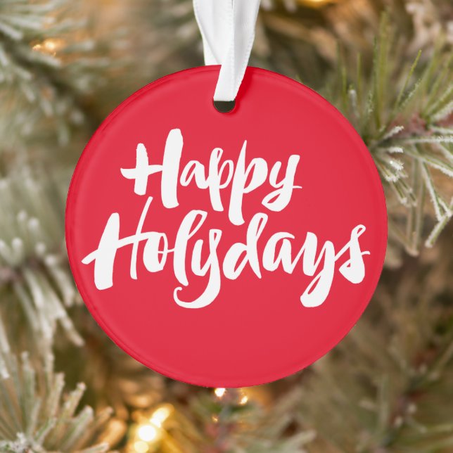 Adorno Felices Fiestas de Holydays Navidades religiosos (Árbol)