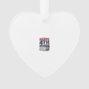 Adorno Feliz 4 de julio Diseño de camiseta patriótica vin