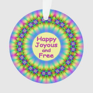 Adorno Feliz, alegría y liberación de Mandala