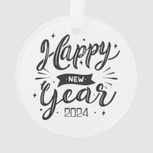 Adorno Feliz año nuevo 2024