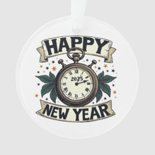 Adorno Feliz Año Nuevo 2025