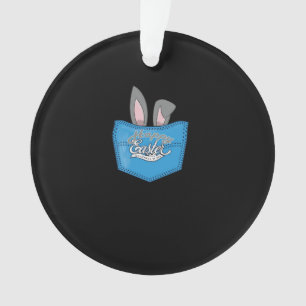 Adorno Feliz Conejo de Peeking Pop de Pascua