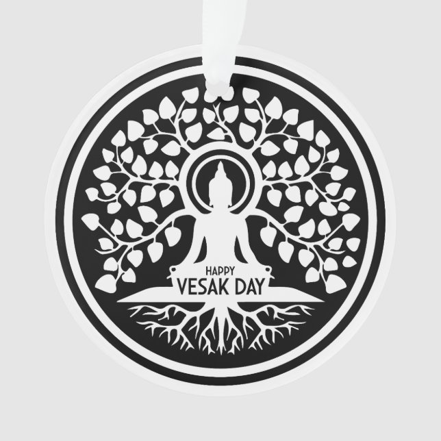 Adorno Feliz Día de Vesak (Anverso)