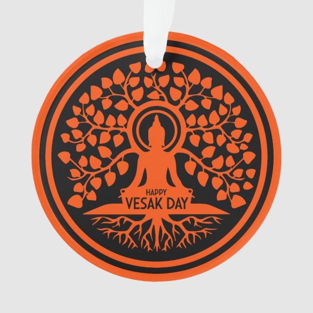 Adorno Feliz Día de Vesak (Anverso)