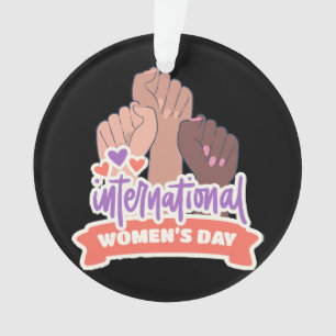 Adorno Feliz Día Internacional de la Mujer