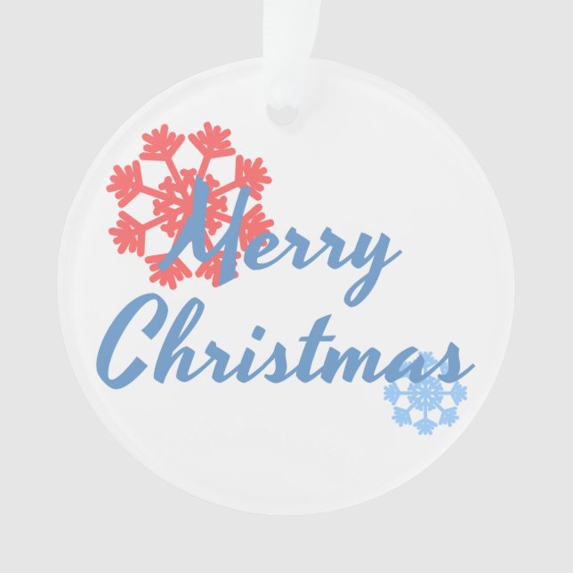 Adorno Feliz Navidad (Anverso)