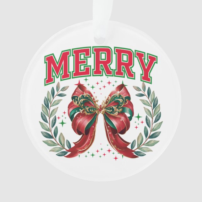 Adorno Feliz Navidad (Anverso)