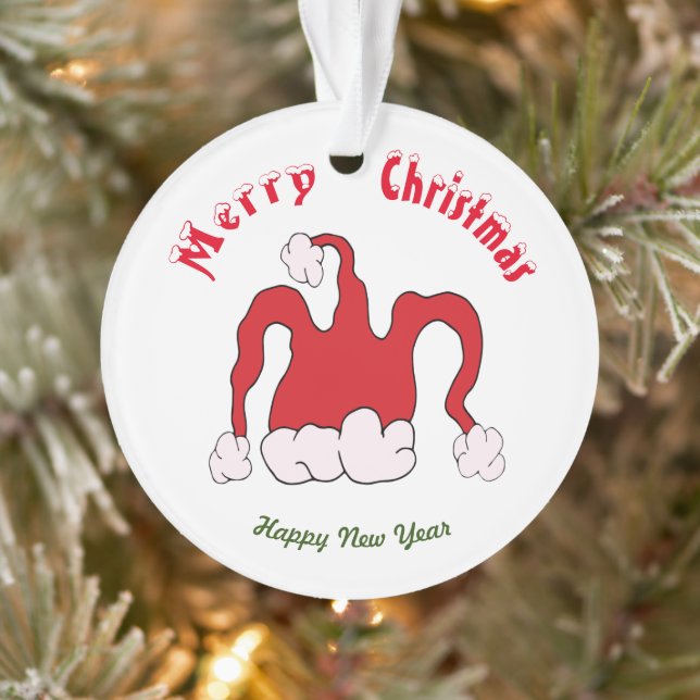 Adorno Feliz Navidad Año Nuevo (Árbol)