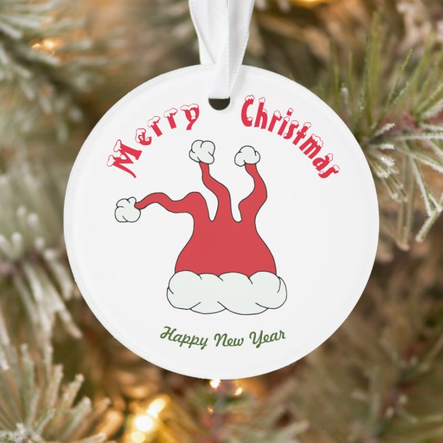 Adorno Feliz Navidad Año Nuevo (Árbol)