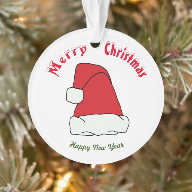 Adorno Feliz Navidad Año Nuevo (Árbol)