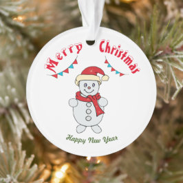 Adorno Feliz Navidad Año Nuevo