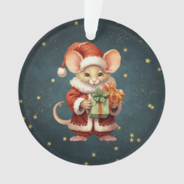 Adorno Feliz Navidad Cute Mouse
