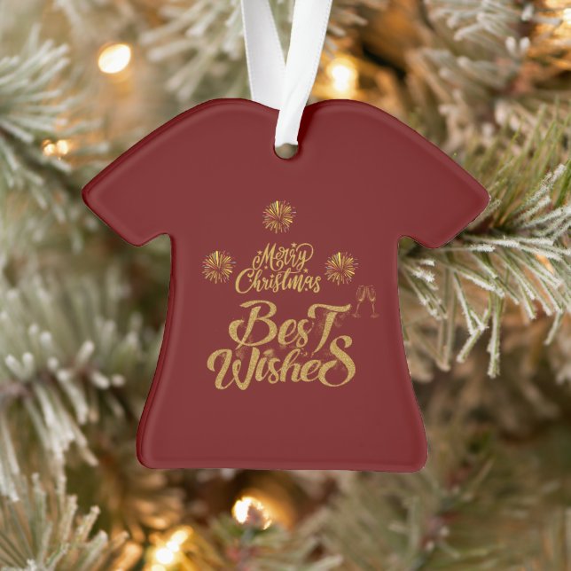 Adorno Feliz Navidad elegante moda (Árbol)