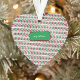 Adorno Feliz Navidad Elegante y Personalizar moderno