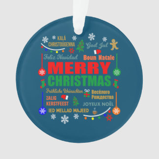 Adorno Feliz Navidad En Diferentes Idiomas Navidad