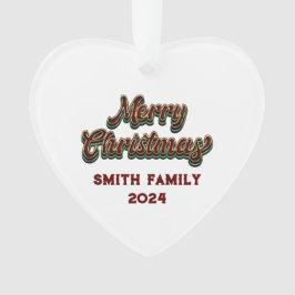 Adorno Feliz Navidad - Matanza familiar