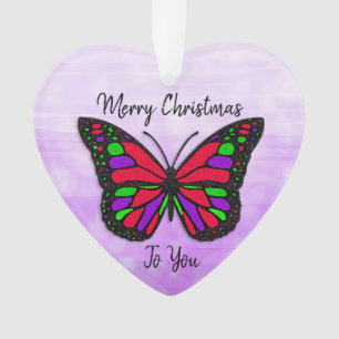 Adorno Feliz Navidad Navidad Navidad Mariposa Navidad Kee