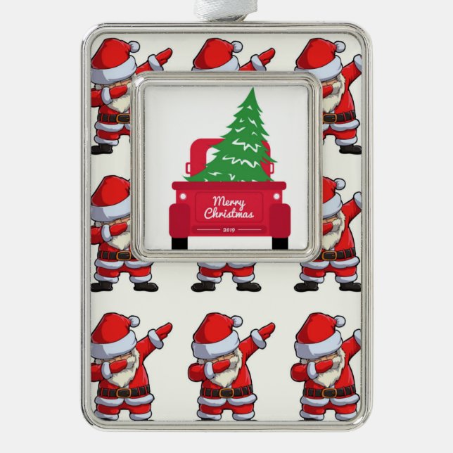 Adorno Feliz Saludo de Navidad (Anverso)