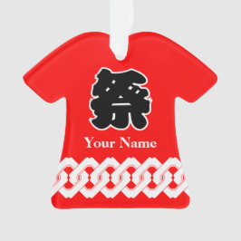 Adorno Festival Rojo Happi Coat