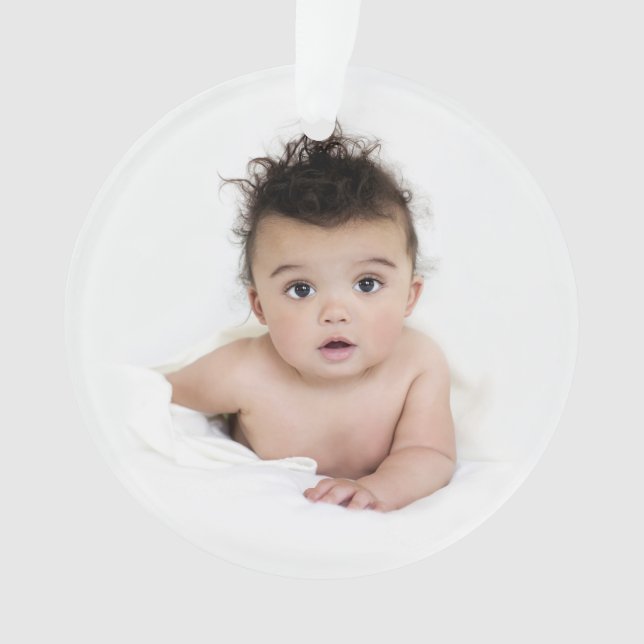 Adorno Festividad de dos Navidades personalizados (Anverso)