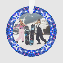 Adorno Festividad de merry Navidades azules fotograma