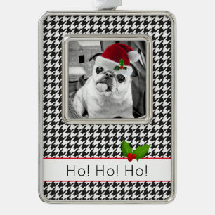 Adorno Festividad Mascota Festividad de Holiday HO HO HO