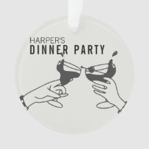 Fiesta de cena de Ser y Retro Negro