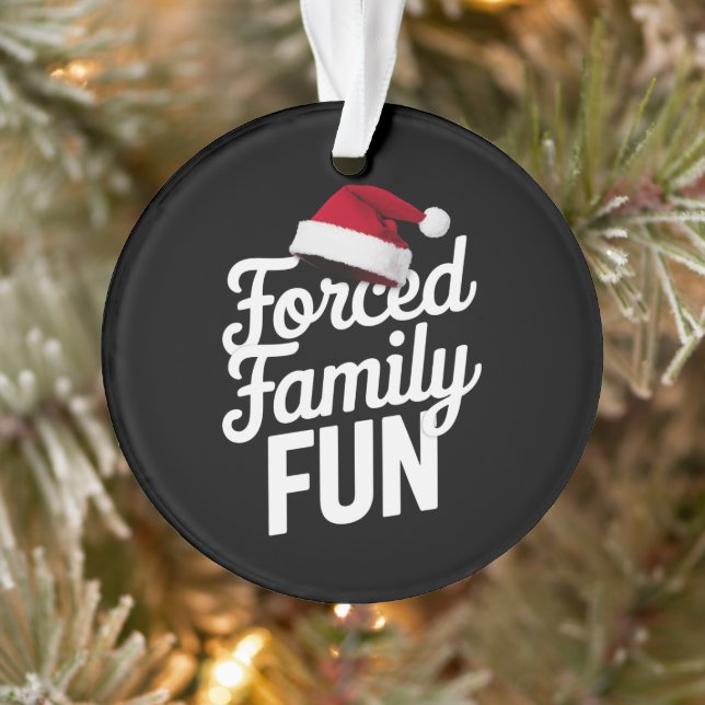 Adorno Fiesta de diversión de familia forzada reúne navid (Árbol)
