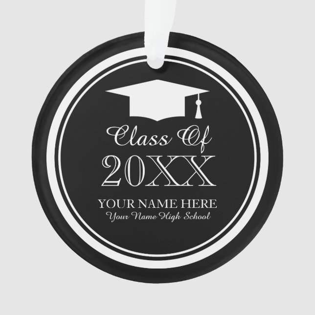 Adorno fiesta de graduación personalizado favorece los ad (Anverso)