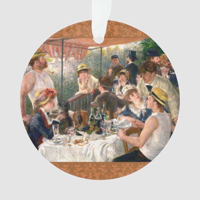 Adorno Fiesta de Renoir French Luncheon Boating (Anverso)
