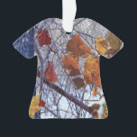 Adorno First Snow Winter Scene Camouflage Painting<br><div class="desc">A fine stylish custom gift idea in a vibrant first snow winter forest scene camouflage background decor. Sounds good,  a great gift idea. You can customize it too,  just click on the blue "CUSTOMIZE IT!" button or link and add some Text easily. Message</div>