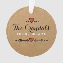 Adorno Flechas ornamentas rosadas - Aniversario Boda -