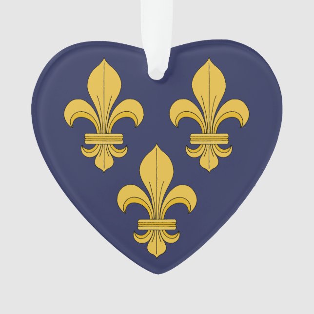 Adorno Fleur-de-lis (Anverso)