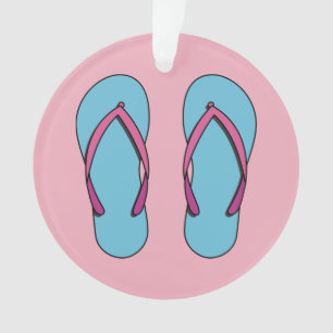 Adorno Flip Flops de playa