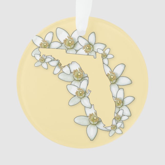 Adorno Flor de estado de Florida (Anverso)