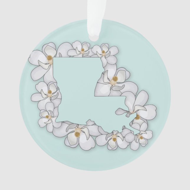 Adorno Flor del estado de Louisiana (Anverso)