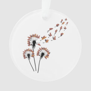 Adorno Flor Diente de León Castores Cosas para Amante de