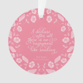 Adorno Floral Jane Austen Pride & Prejudice Bookish Cita
