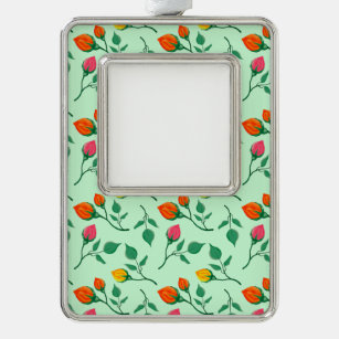 Adorno Floral pattern with colored rose flowers 